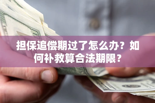 北京担保追偿期过了怎么办？如何补救算合法期限？