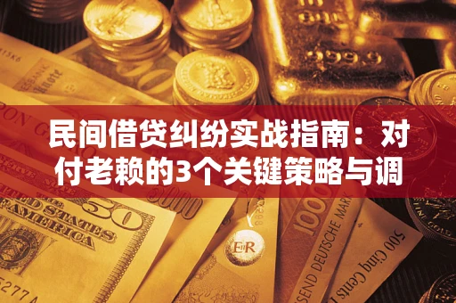 北京民间借贷纠纷实战指南：对付老赖的3个关键策略与调解盲区解析