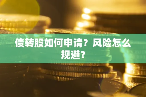北京债转股如何申请？风险怎么规避？